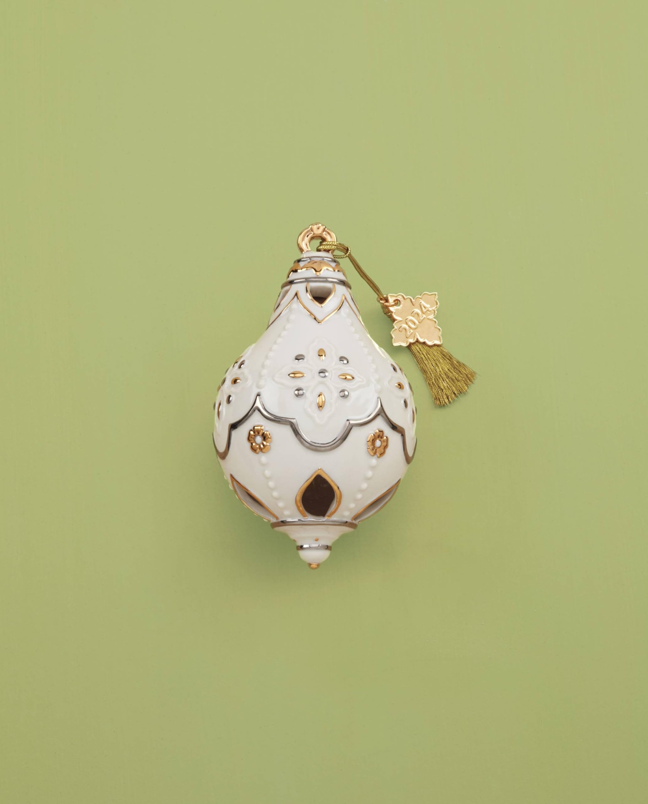 ⭐︎Noel⭐︎ Lenox 2024 Optic Angel Holiday Glass Ornament | Dillard's